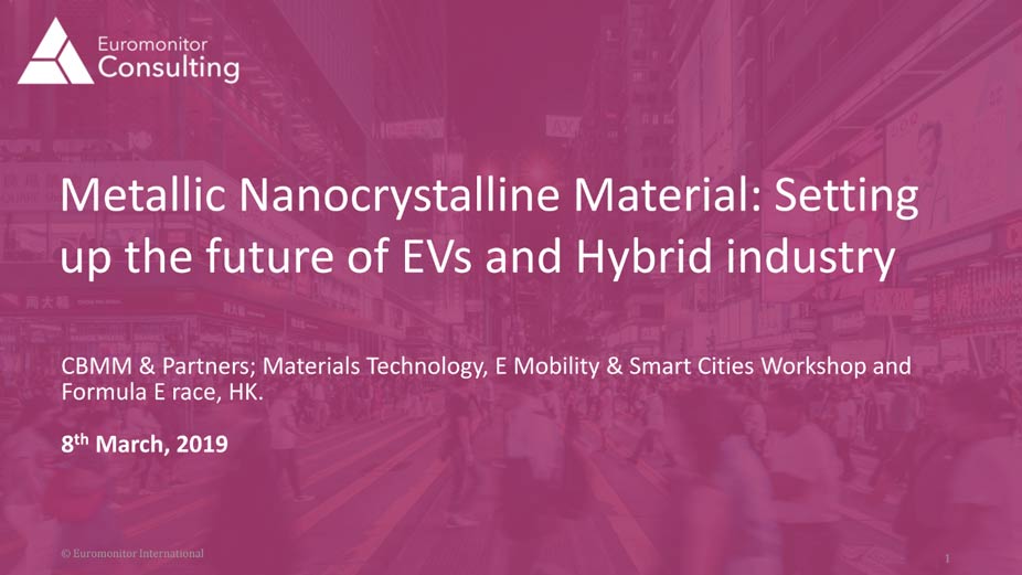 Setting up the future of EVs and Hybrid industry with Euromonitor Consulting